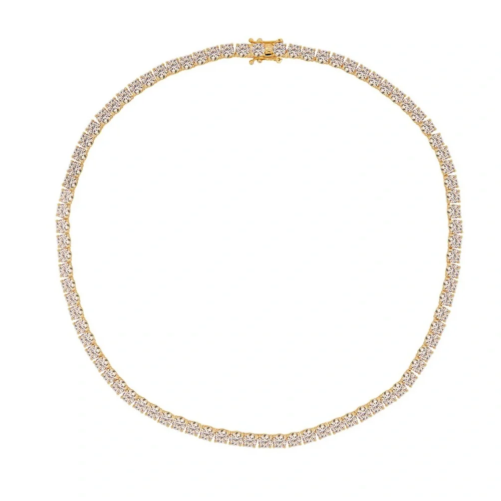 Jennifer Miller CZ Tennis Necklace 14”